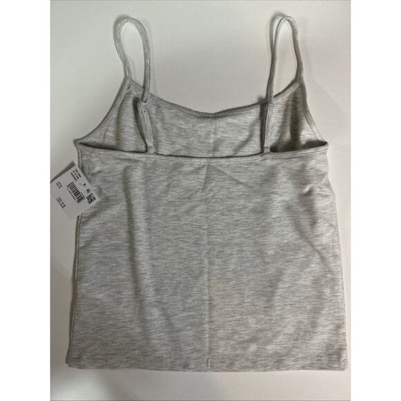 American Eagle Women's Heather Gary Thin Strap Ruched Bust Cami Top Size Small - Picture 4 of 4